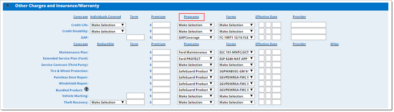 Box around ‘Programs.’