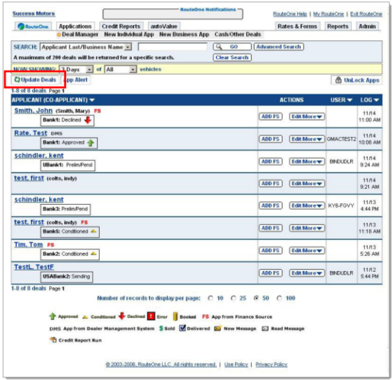 CDK Global Integration Screen Shot