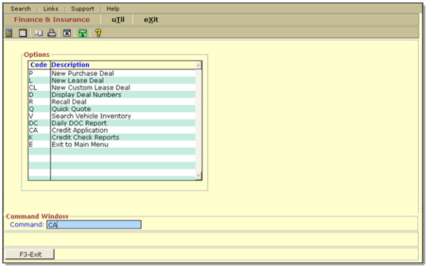 CDK Global Integration Screen Shot