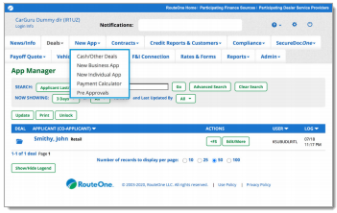 CarGurus Integration Screen Shot